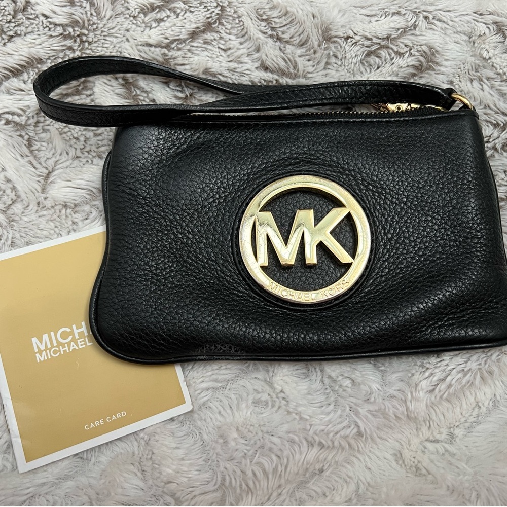 Authentic MK wristlet